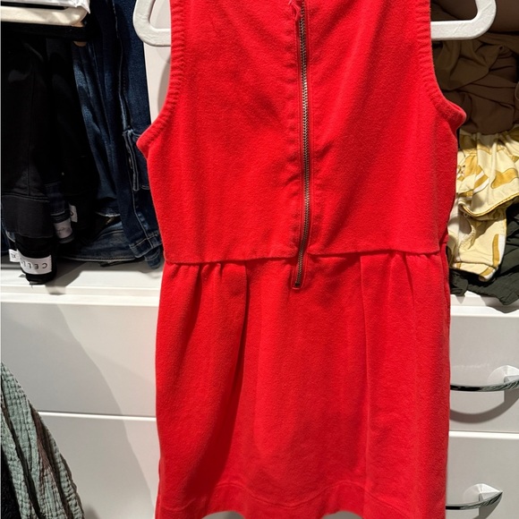 Jcrew Crewcuts Red Dress with Embellished Collar - Picture 3 of 3